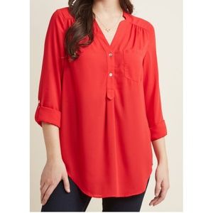 Breezy Long Sleeve Tunic Shirt